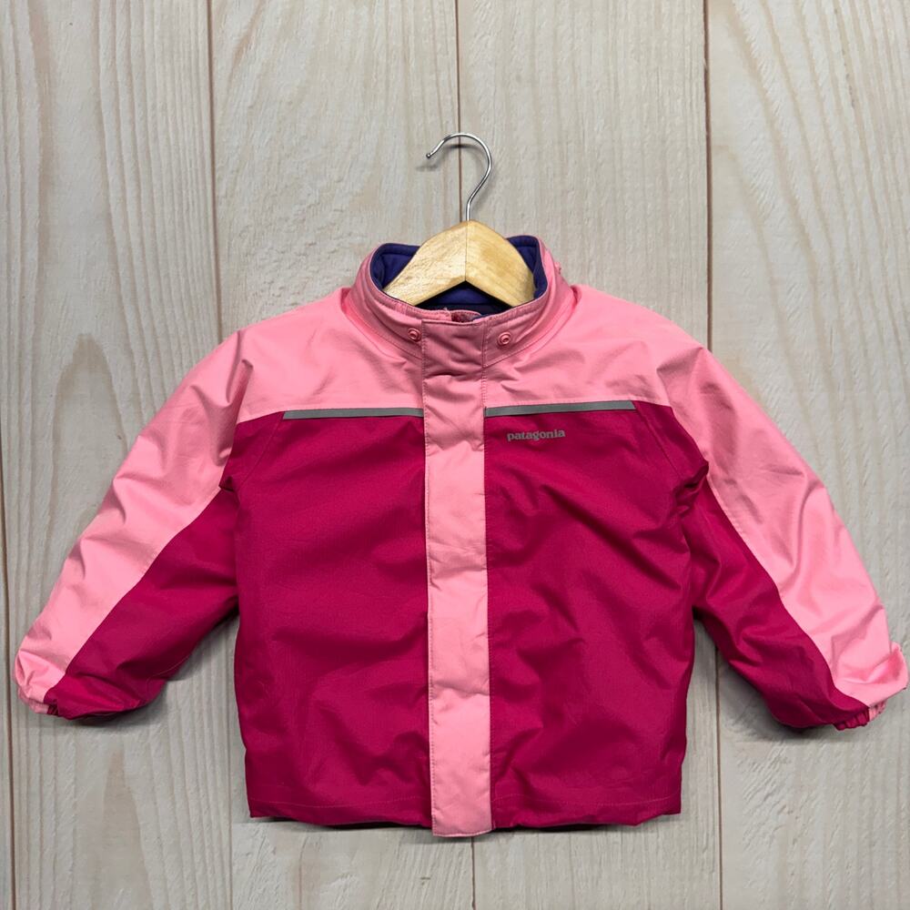 Patagonia Toddler Girls Size 2T Snow Pile H2NO Insulated Ski Jacket **No Hood**